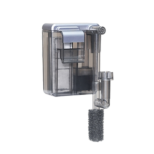 小鱼缸过滤器净水循环三合一水泵制氧小型瀑布式静音外置壁挂式