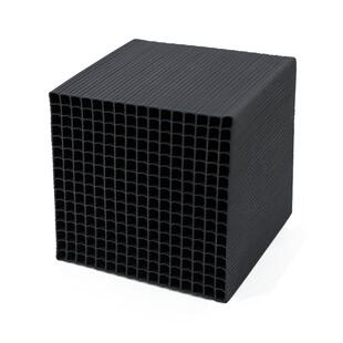 蜂窝活性炭吸附箱工业碳方块800碘值特种烤漆房环保箱多孔性鱼缸