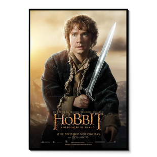 魔戒三部曲海报 指环王中土世界贴画 精灵王子奥兰多剧照墙贴纸画