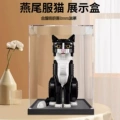 High Brick Version of Tuxedo Cat + Display Box