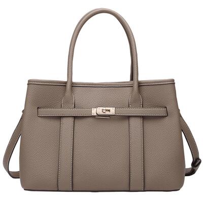 稻草人小众时尚妈妈包PU手提包