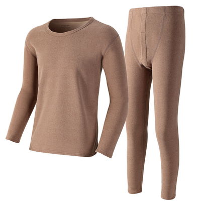 保暖内衣男士加绒加厚大码套装冬