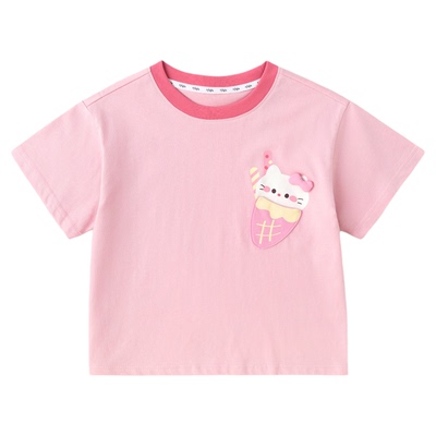 【100%棉】dudujia儿童T恤纯棉夏