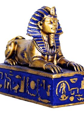 树脂狮身人面像雕斯芬克斯装饰品