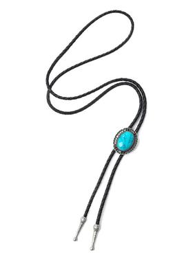 西部牛仔波洛领带衬衣项链领绳