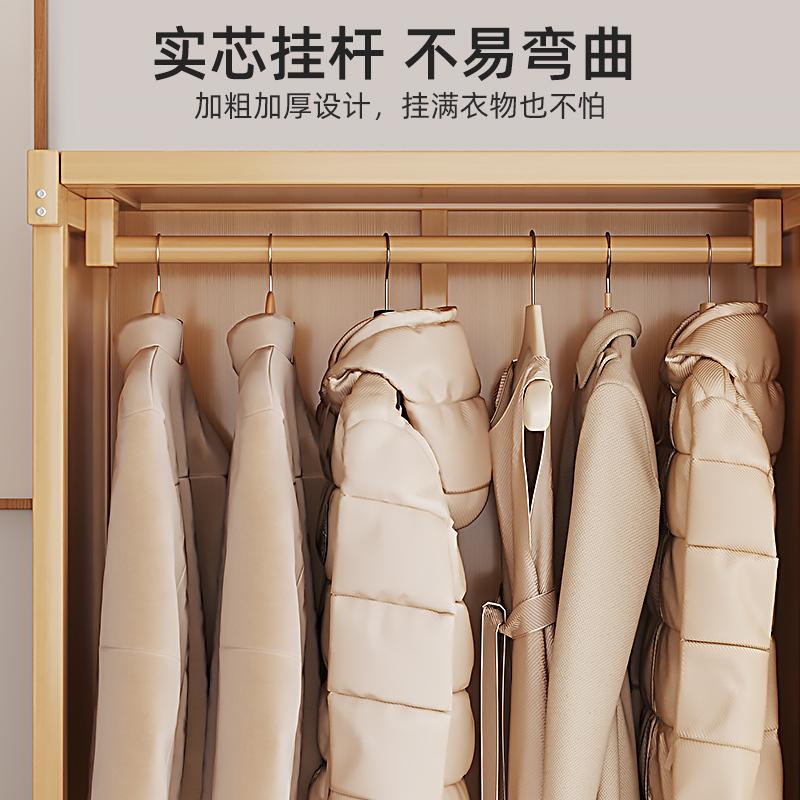 家用衣橱宿舍简易柜子儿童衣柜收纳柜简易卧室婴儿小挂衣架小户型