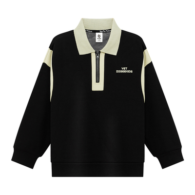 左西童装男童加绒卫衣冬季