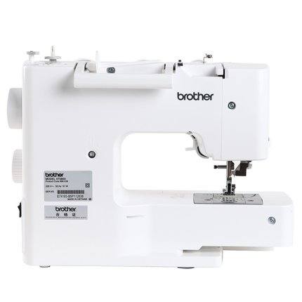 日本兄弟缝纫机XT5800电动家用吃厚衣车台式多功能带锁边锁眼钉扣