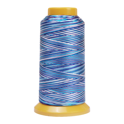 金泉华3股线多彩渐变冰丝流苏线