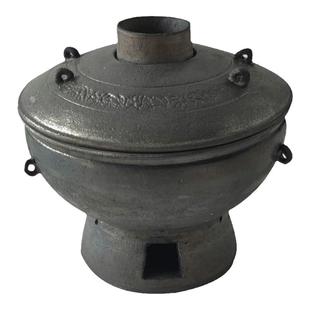 平定老式砂火锅炭火锅老式烧木炭火锅炉土砂锅老北京涮羊肉全手工