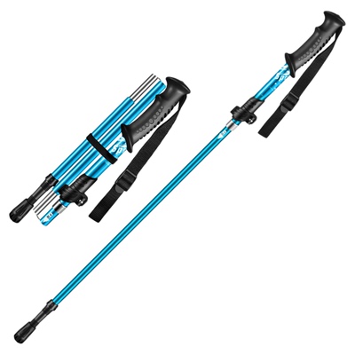 2025年新款5节超短折叠登山杖