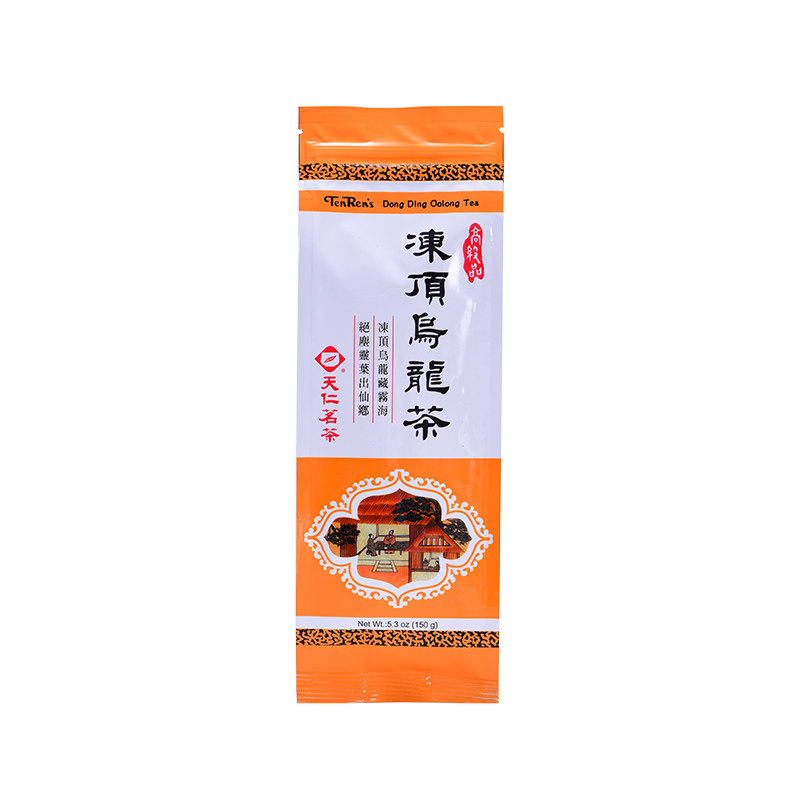 天福茗茶乌龙茶 天仁台湾高山冻顶乌龙茶150g袋装茶叶台湾茶