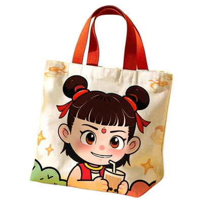 卡通帆布礼品袋送礼有面子