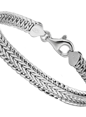 意大利纯银情人节手环