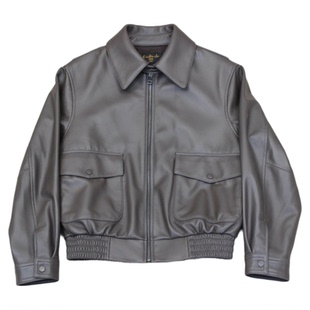 童款真皮皮衣绵羊皮外套 百搭显瘦翻领夹克上衣