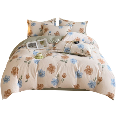 2025新款100全棉磨毛被套单件180x220纯棉单人单独被罩200x230cm