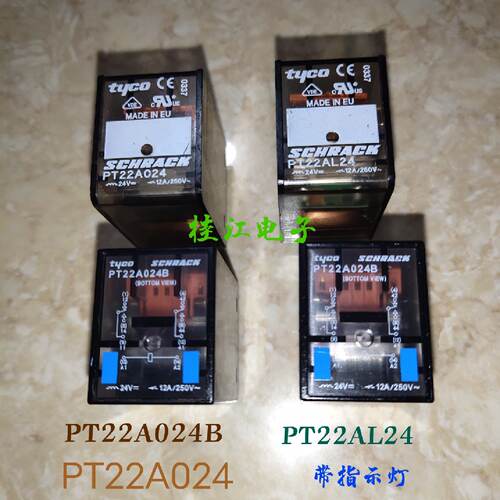议价泰科 PT22A024B  PT22A024  带灯PT22AL24 原装散新