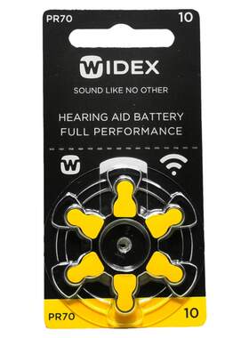 WIDEX唯听助听器电池A10