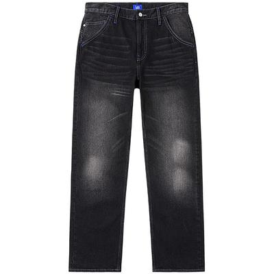 Lee753舒适中腰直筒男牛仔裤