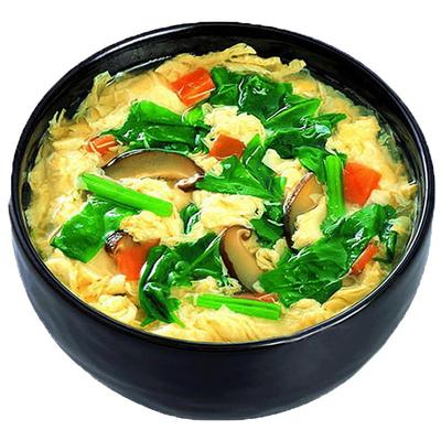 菠菜紫菜蛋花汤冲鸡蛋汤速溶汤