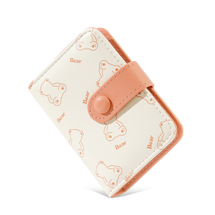 印花卡包女多卡位超轻薄款小巧防消磁卡夹学生卡片包2025新款卡套