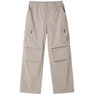 骆驼男装休闲工装裤男春季2026新款情侣裤子宽松防晒户外运动长裤