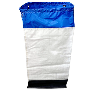 PE立方体双面防水快递中转分拣编织束口袋搬家打包收纳袋现货直供