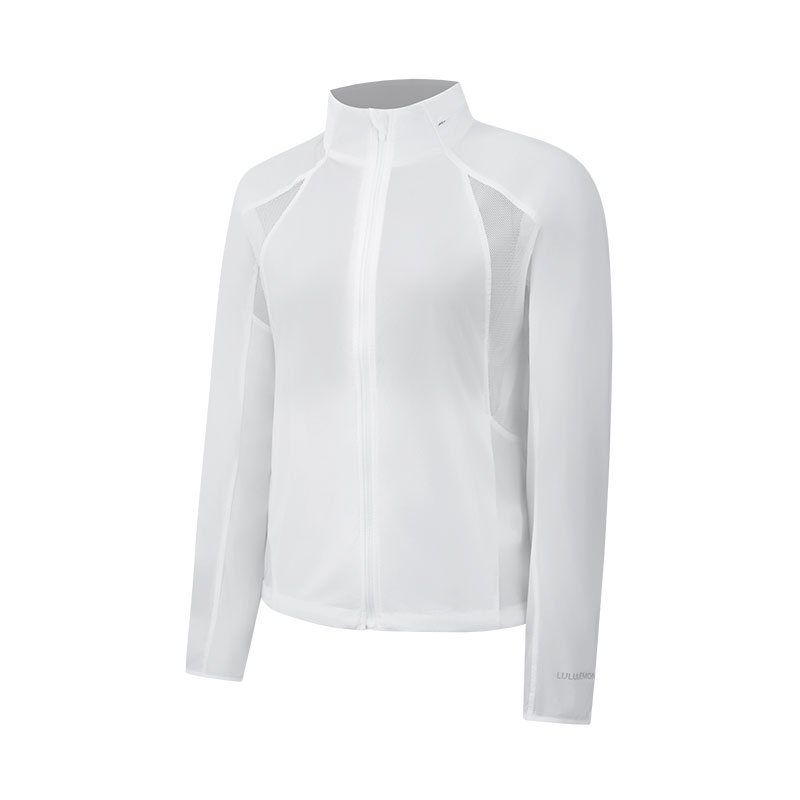 Ventilated 女士跑步自收纳通风夹克 拒水丨lululemon丨LW4CP1S