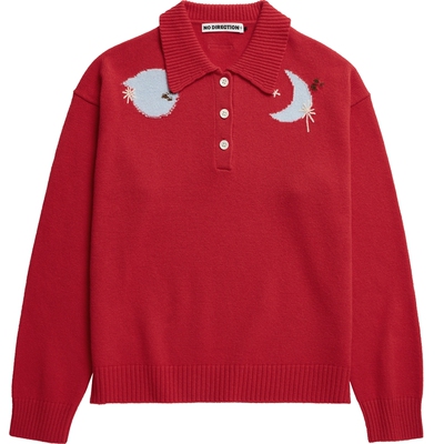 NO DIRECTION+星月系列提花针织衫N610105608A