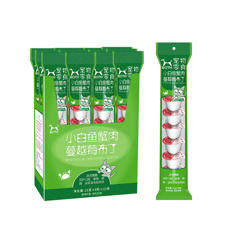 both96粒宠物虾仁蟹肉猫咪