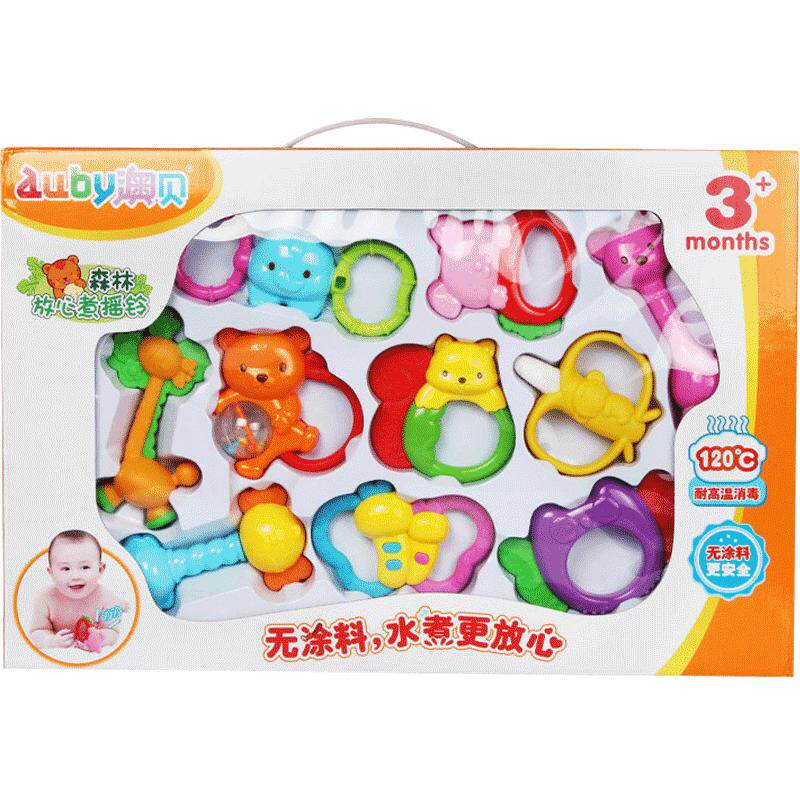 澳贝摇铃新生婴儿玩具益智