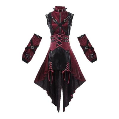 首席刺客摇滚金属朋克风辣妹套装