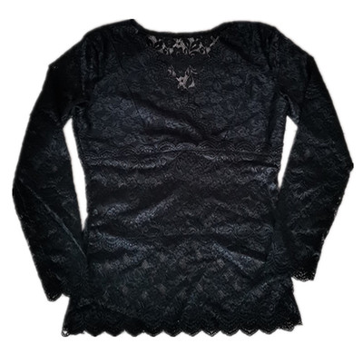 春夏新款大码女装性感镂空花边