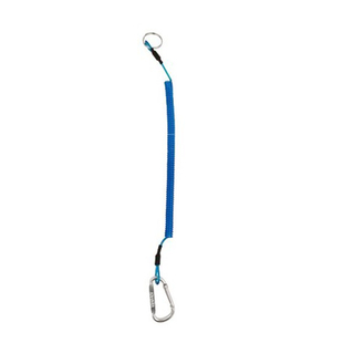 日本KAHARA KJ Lanyard Blackl路亚矶钓加强钢丝失手绳伸缩绳扣