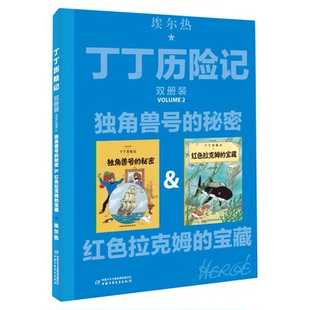 【单册任选】丁丁历险记全22集连环画卡通漫画故事一二三年级绘本