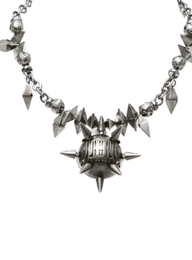 锁骨链iiimiii黄铜荆棘金属球