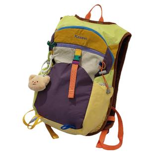 设计感旅行包大容量双肩包男女多巴胺户外登山健身多功能骑行背包