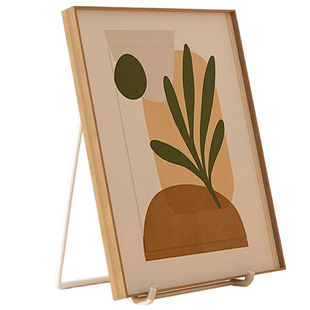 桌面相框支架托奖牌证书展示架底座支撑立式玻璃照片平板托架摆台