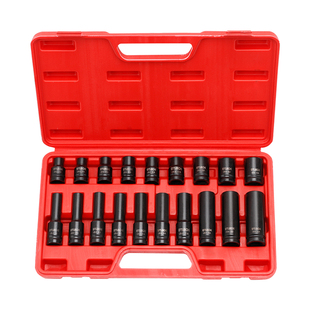 气动花型套筒e型梅花6角花键星型E10汽修e20防脱e18套筒外六花套