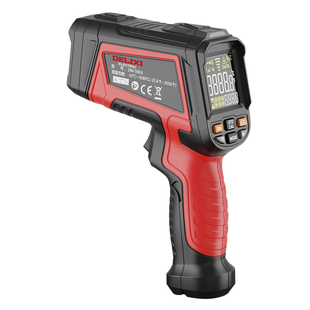 德力西红外线测温仪工业高精度测温枪家用厨房水温油温智能测量仪