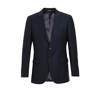 【西服套装】callisto2026春夏新款男士羊毛混纺平驳领单排扣礼服
