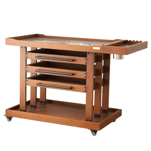 ECO意式极简专业五层油画工具车美术生专用绘画工作室移动推车