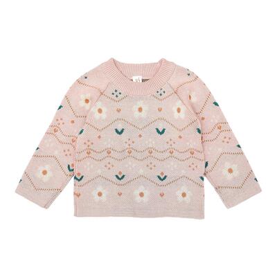 tuntun印花毛衣开衫毛裤帽子