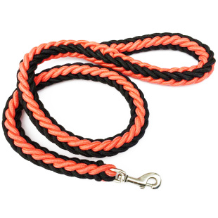 八股编织牵引绳大中型犬宠物大狗金毛德牧拉布拉多藏獒牵引带包邮