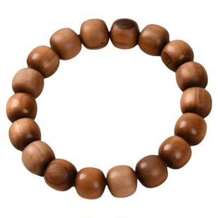 老山檀香多种规格瘤疤有裂黑点微瑕瑕疵手串佛珠多圈手链文玩配件