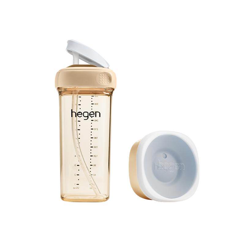Hegen海格恩儿童吸管杯9个月以上宝宝高颜值便携吸管学饮杯组合