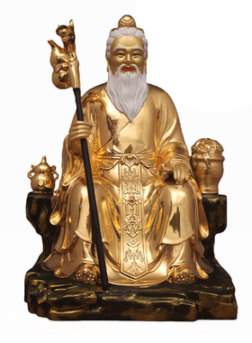 黄铜药王孙思邈铜像摆件医圣李时珍张仲景药店华佗家居中医馆摆设