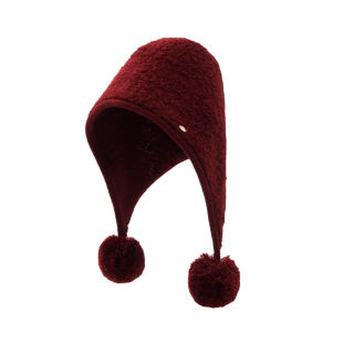 「100%澳洲羊毛 · 小红帽」高级感保暖针织帽巴拉克拉法帽女冬季