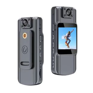 4k高清夜视录像胸前摄像运动户外骑行数码相机行车记录仪无线摄影