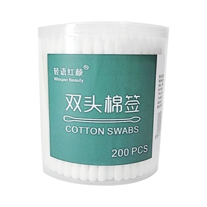 双头化妆棉签掏耳尖头棉签化妆纸棒家用婴儿棉棒耳朵棉花棒棉花签